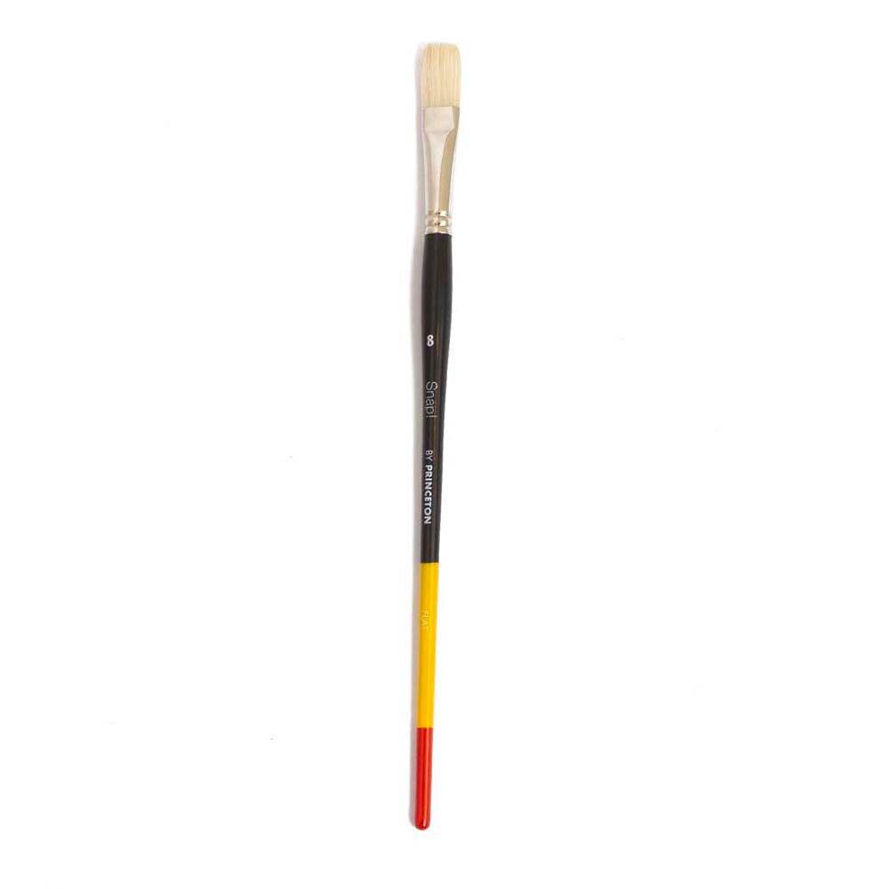 Princeton, Brush, Art & School, Snap, Bristle, Long Handle, 8, 402198
